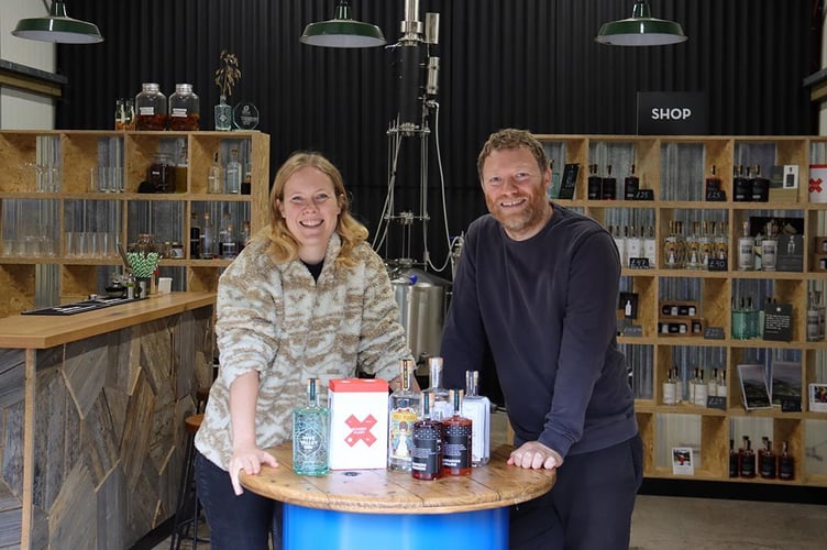 Nina and Joe Howden of Silver Circle Distillery.jpg