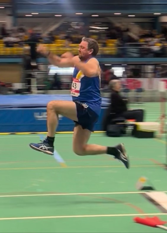 Rod tracks his progress at Welsh Indoors