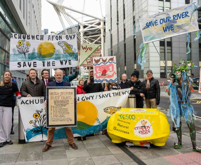Landmark legal action to save River Wye starts in Cardiff
