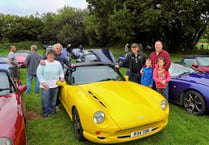 Sports car fanatics drive for farmers’ charity  at Skenfrith