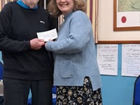 Ross Penyard Singers donate £800 to Ross Cancer Support Group