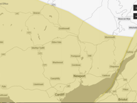Yellow warning of rain issued for area
