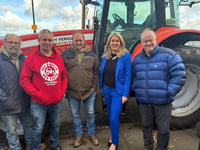 MS Laura Anne Jones joins farmers’ protest with Rishi Sunak