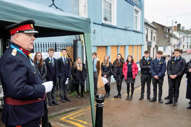 High Sheriff addresses students