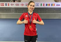 Double gold on GB debut for Isobel
