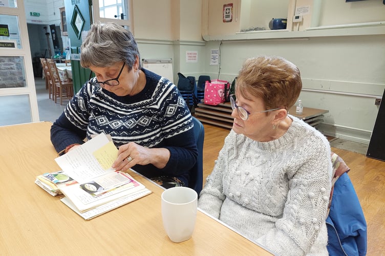 participants at the West Dean Centre look back at old recipes and culinary memories to create their festival food stories.