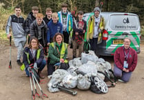 Gloucestershire College students join the Great British Spring Clean