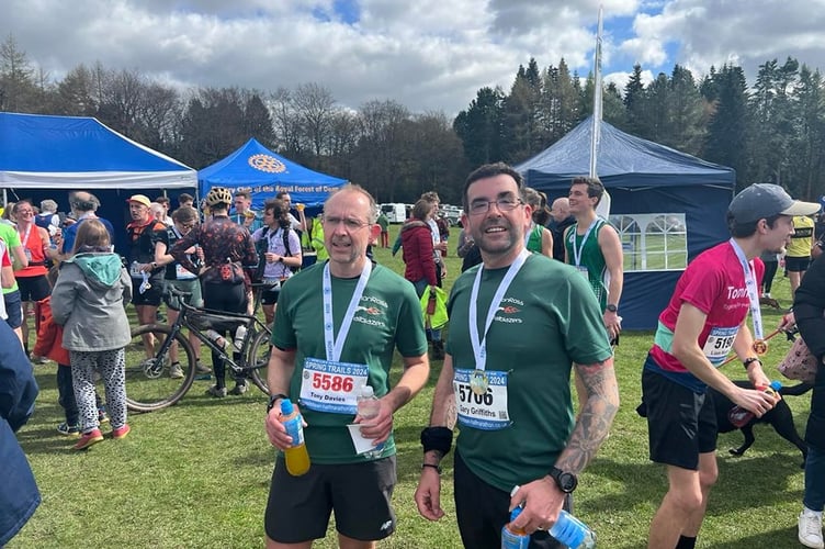 Trailblazers enjoyed running the Forest Half Marathon