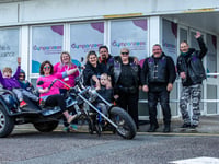 Severnside charity bikers go back to start