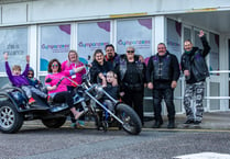 Severnside charity bikers go back to start