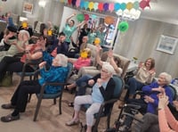 Lydney care home residents celebrate first anniversary in style 
