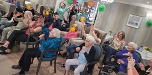 Lydney care home residents celebrate first anniversary in style 