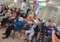 Lydney care home residents celebrate first anniversary in style 