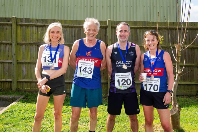 Chepstow and Caldicot runners enjoyed the Dash