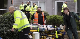 Emergency services mentor students in unique emergency simulation