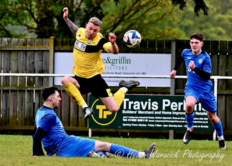 Kyle Taylor scored for Newent.