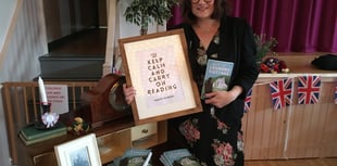 Hall goes back to 40s for book launch