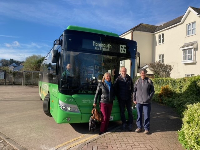 The new No 65 bus