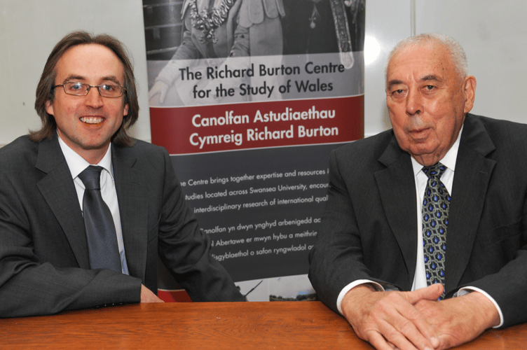 George Abbey at Swansea University