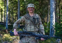 Coleford paratrooper on Estonia exercise