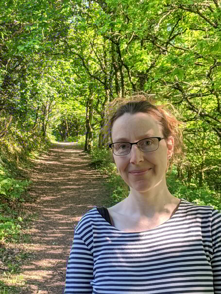 Eloise Gynn, composer of a new piece of music about the River Wye