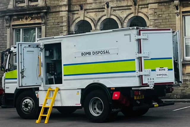 Town council evacuated over bomb scare