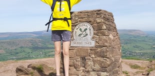 Award winning Dante hikes for Children in Need