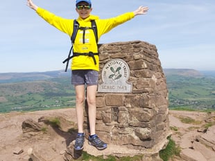 Award winning Dante hikes for Children in Need