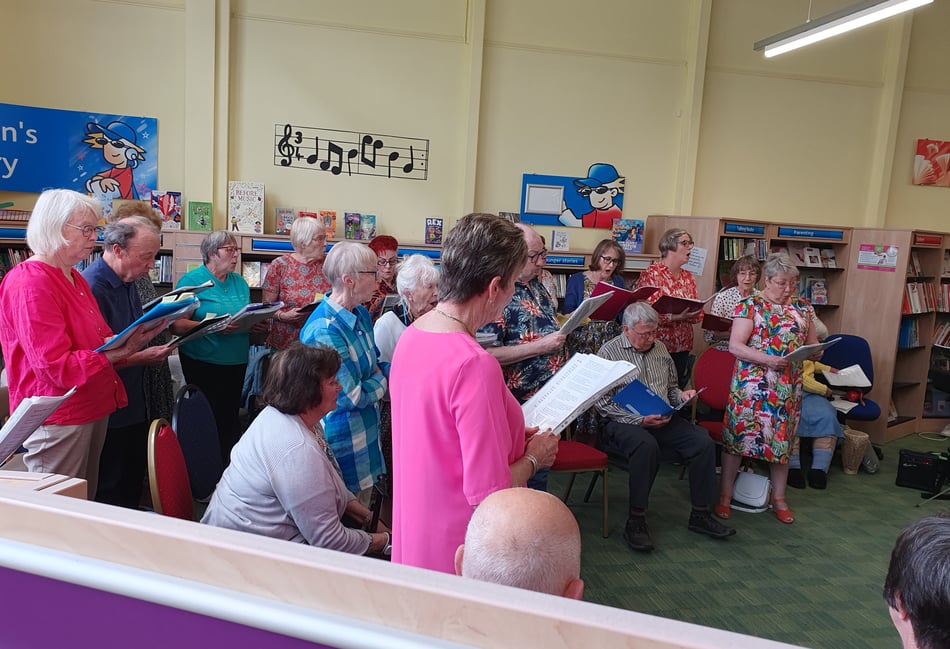 Coleford Libraries to be offered choir service due to lottery funding