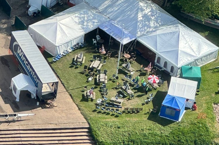 Aerial view