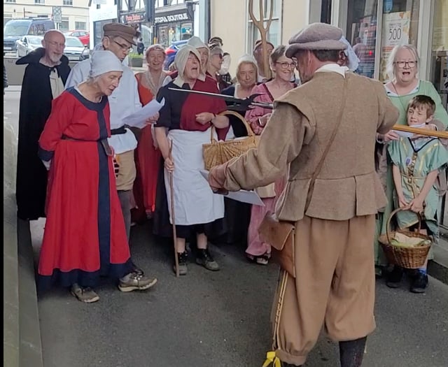 Street party as Chepstow marks big anniversary