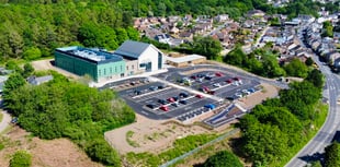 New Forest Hospital from the air