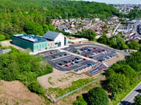 New Forest Hospital from the air