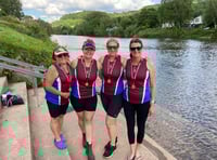 Rowers make waves with nine wins downstream