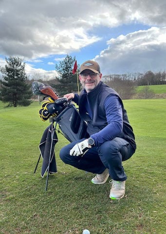 Driving ambition for Chris' charity golf trek