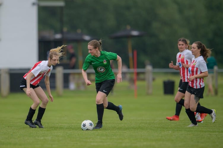 Kerys Harrop on the attack