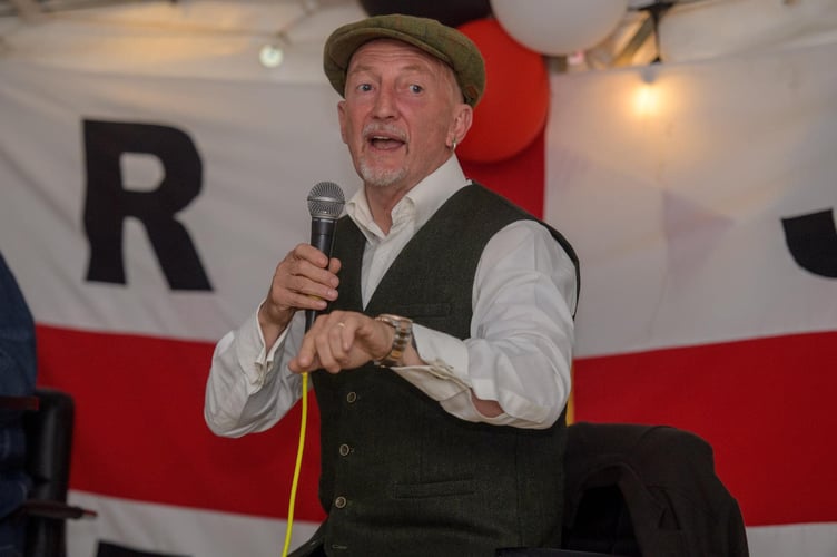 Ian Holloway held the audience enthralled on Saturday night
