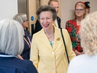 Princess Royal visits Forest to open new hospital
