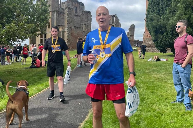 Steve Reason raced the Two Castles race