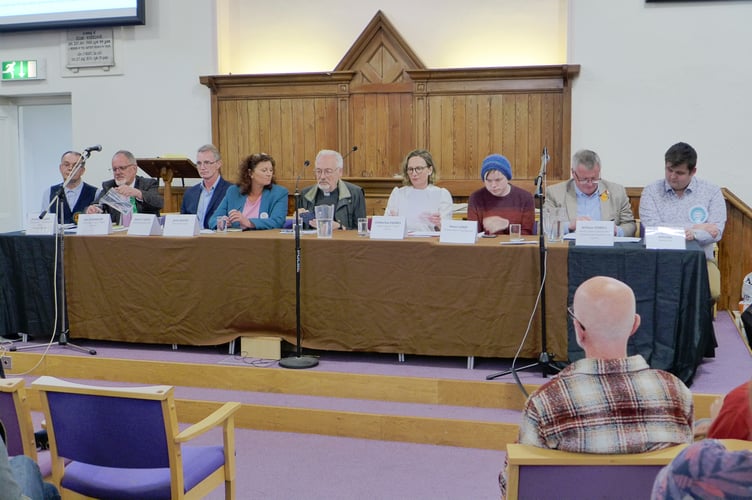 Hustings gets election battle off to a start