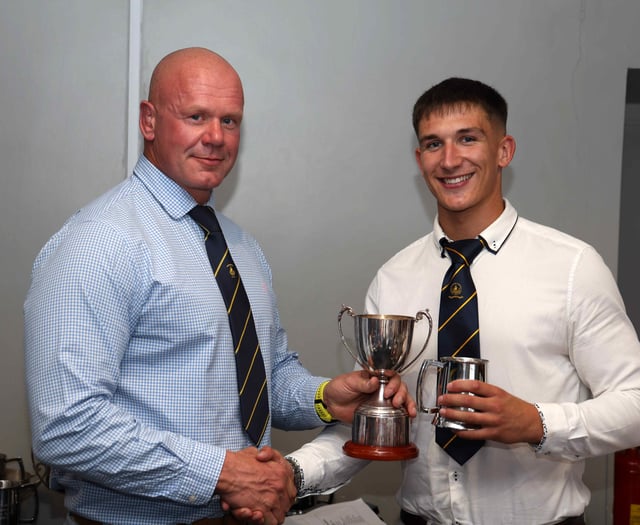 Rugby club celebrate season with awards night
