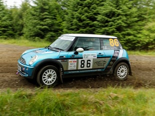 Second overall  for Joe and Birch in Forest
