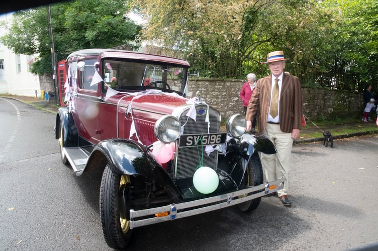 Stuart Reid with his 1930 Ford Model A