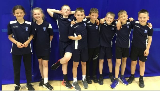 The team from St White's School is through to the national Dodgeball finals