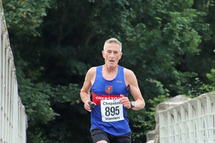 Paul Dodd of Chepstow Harriers was first in the V65 category.