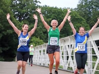 Nearly 200 runners tackle the Tintern Trot