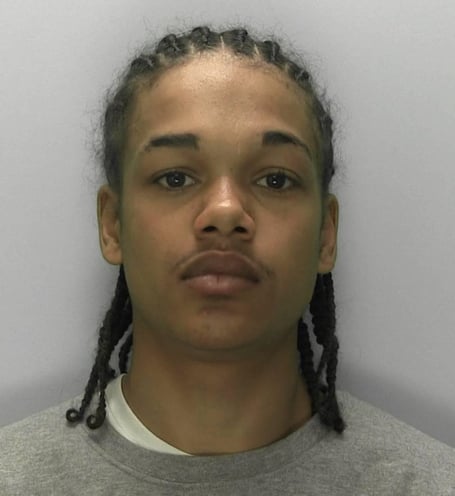Police are looking for Jhamari Warrington in connection with a bleach attack