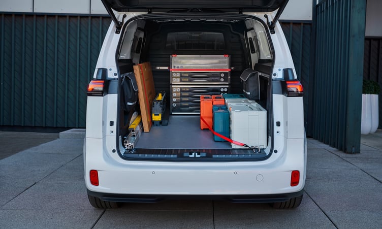 Van with tools