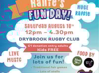Fundraising funday heading to Drybrook Rugby Club for young Hallie