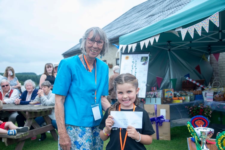 Lily Farr was the winner of the under-nines Junior Cup.